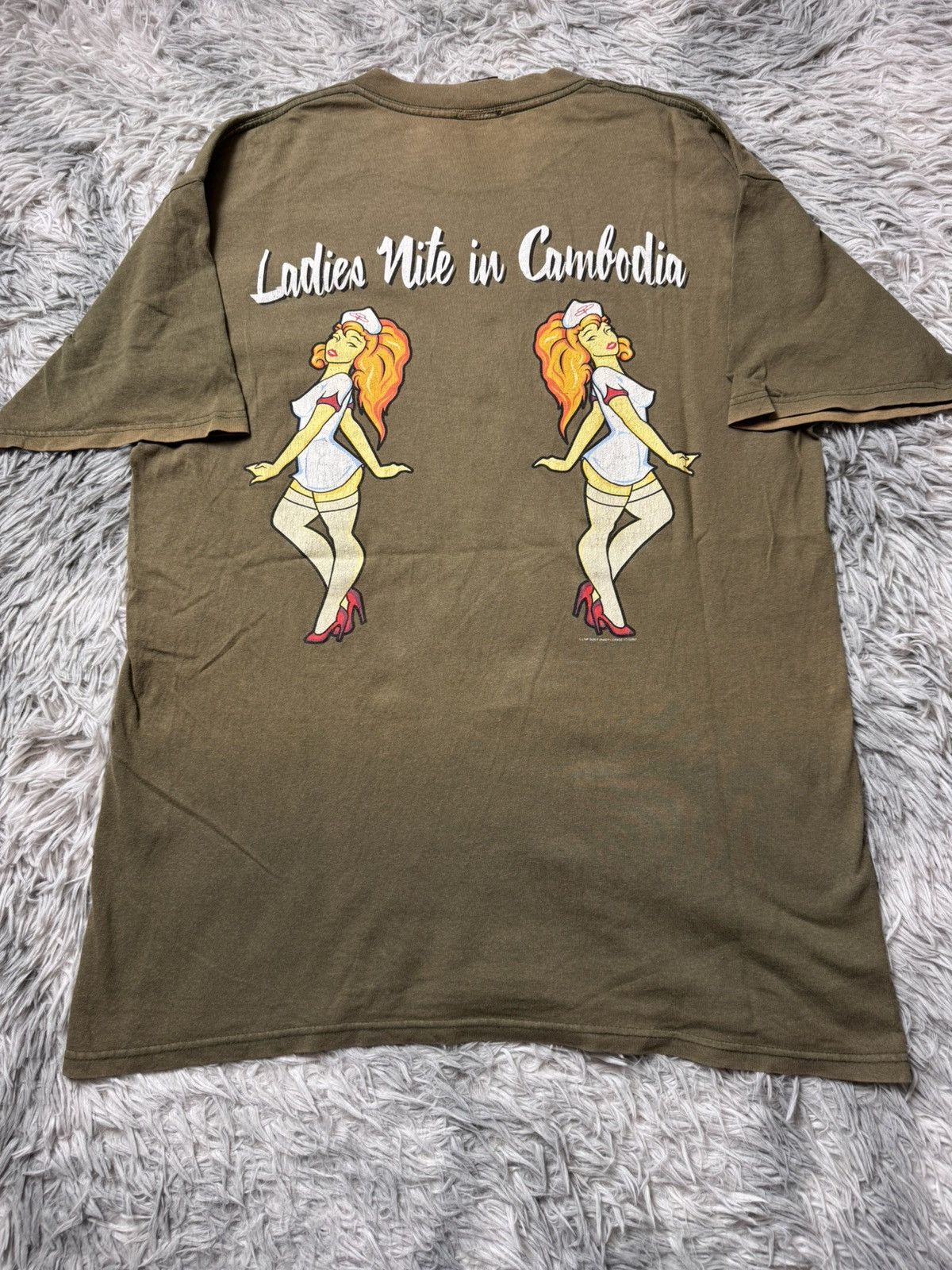 Vintage Vintage Limp Bizkit 90’s Ladies Nite In Cambodia Size US L / EU 52-54 / 3 - 5 Thumbnail