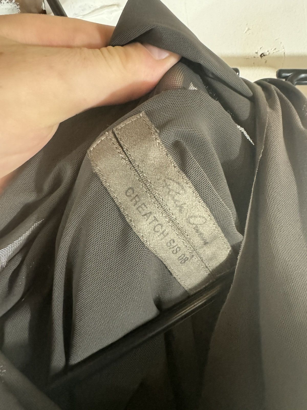Rick Owens Rick Owen’s 08 Creatch Cape dress Size S / US 4 / IT 40 - 12 Thumbnail