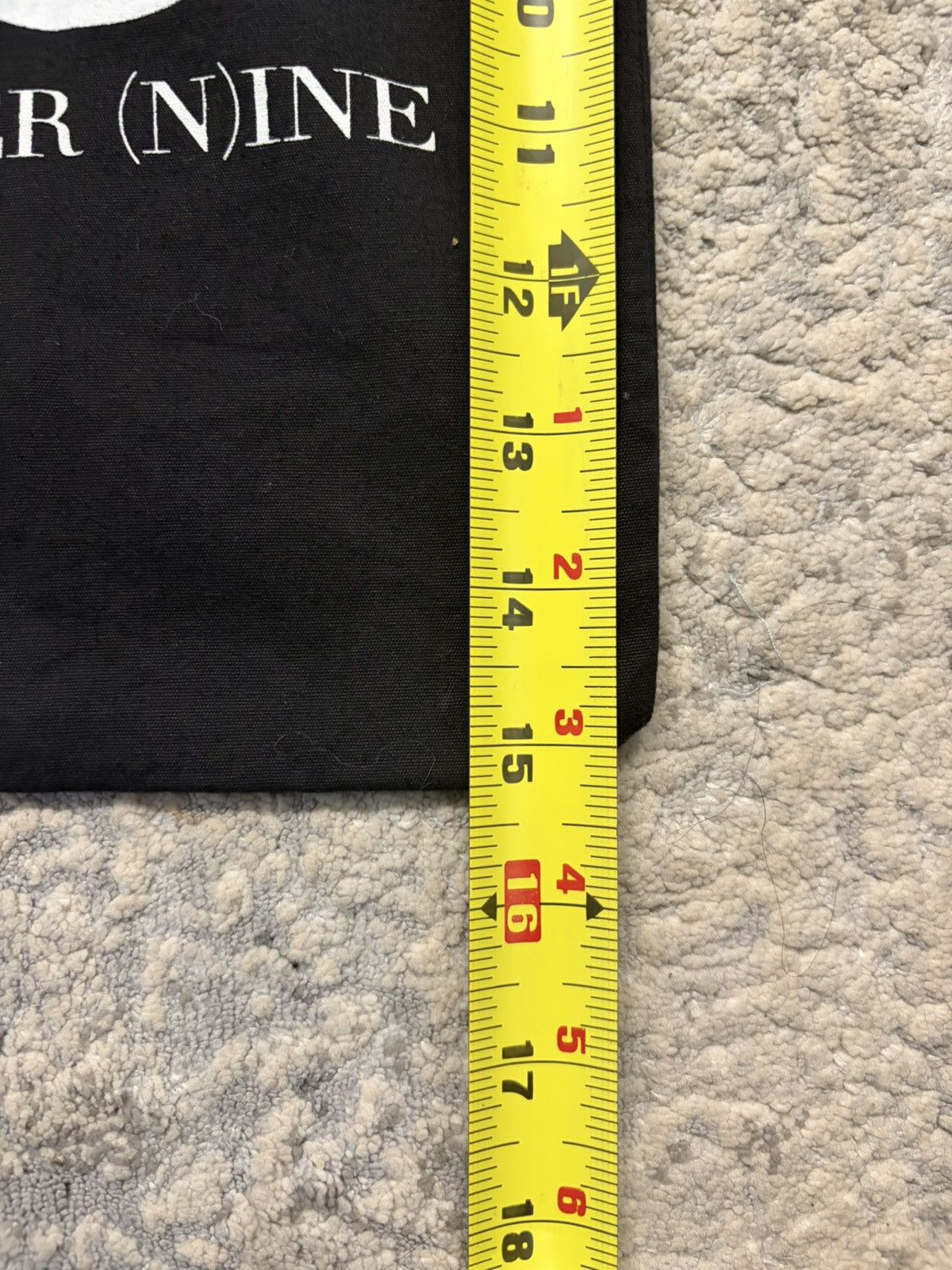 Number (N)ine Crying Heart Tote Bag Size ONE SIZE - 6 Thumbnail