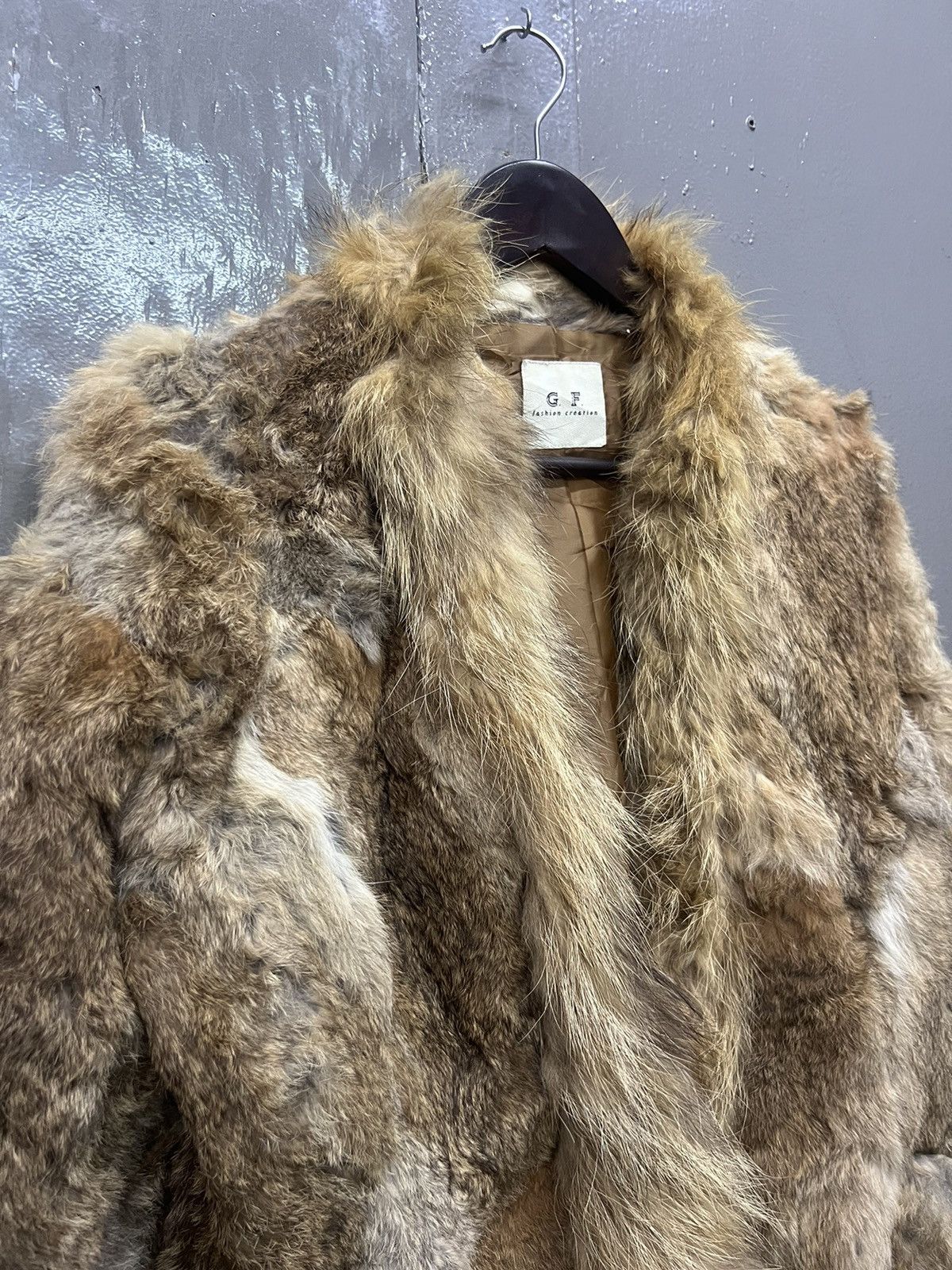 Japanese Brand G.F Fashion Creation Faux Fur Coat Size M / US 6-8 / IT 42-44 - 6 Thumbnail