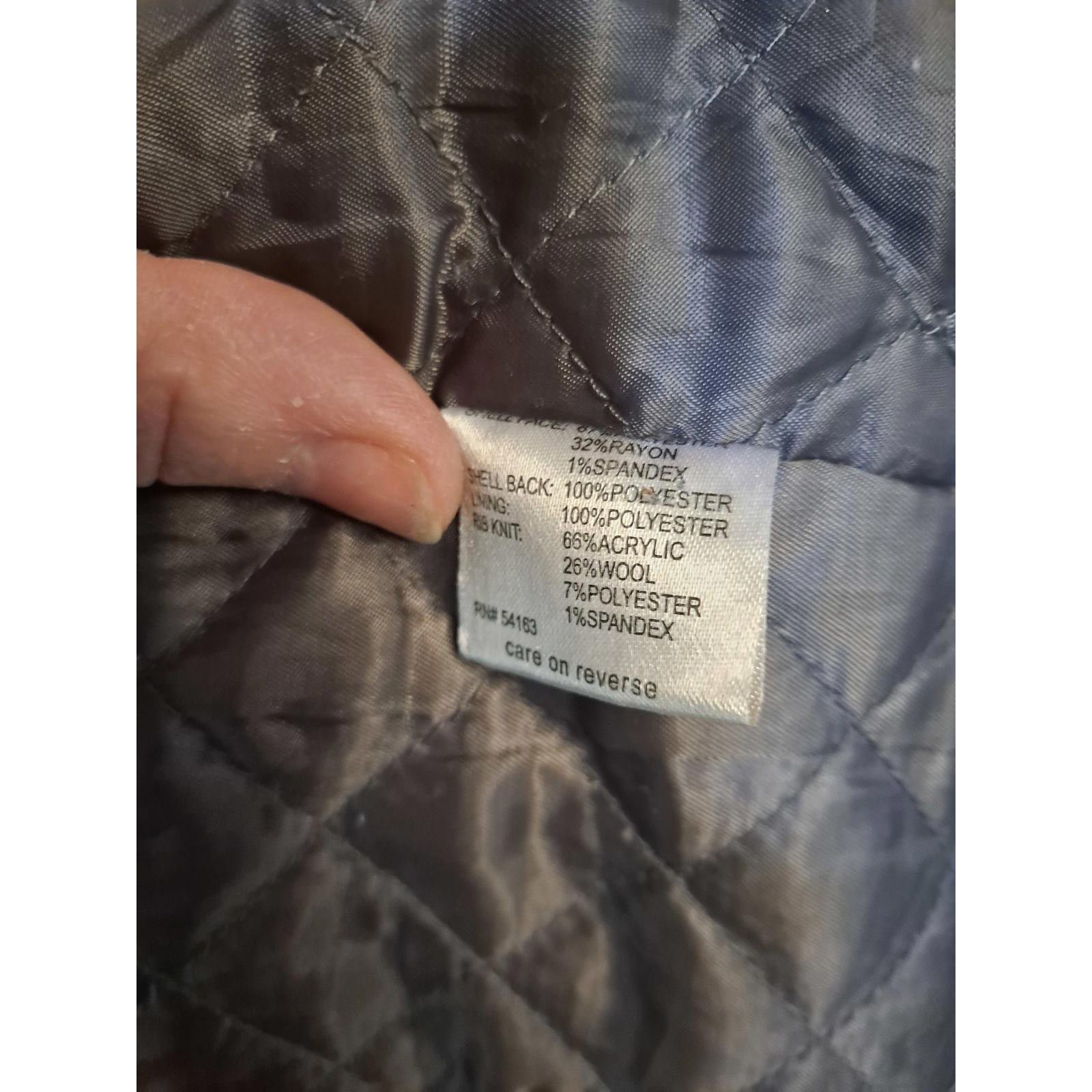 Calvin Klein Calvin Klein Wool Blend Double Zipper Heavyweight Black Coat Size US M / EU 48-50 / 2 - 7 Thumbnail