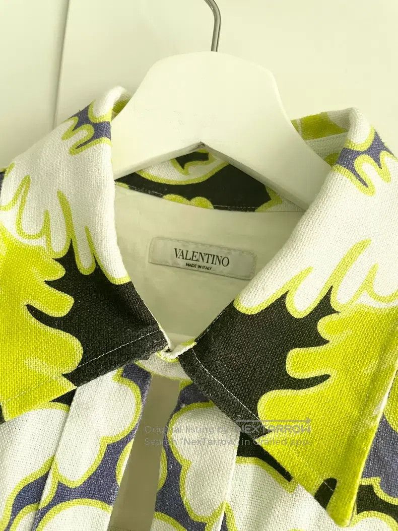Valentino Valentino Men's long-sleeved printed shirt-style jacket Size US M / EU 48-50 / 2 - 3 Thumbnail