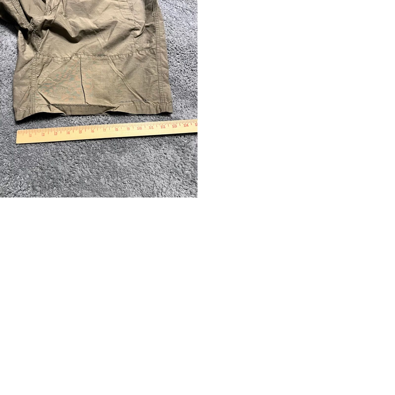 Vintage Columbia PFG Shorts Mens 38 Light Brown Ripstop Cargo Size US 38 / EU 54 - 9 Thumbnail