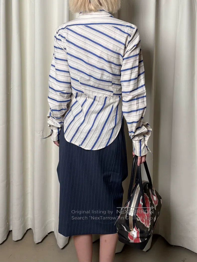 Vivienne Westwood Vivienne Westwood Vintage Striped Shirt Size S / US 4 / IT 40 - 3 Thumbnail