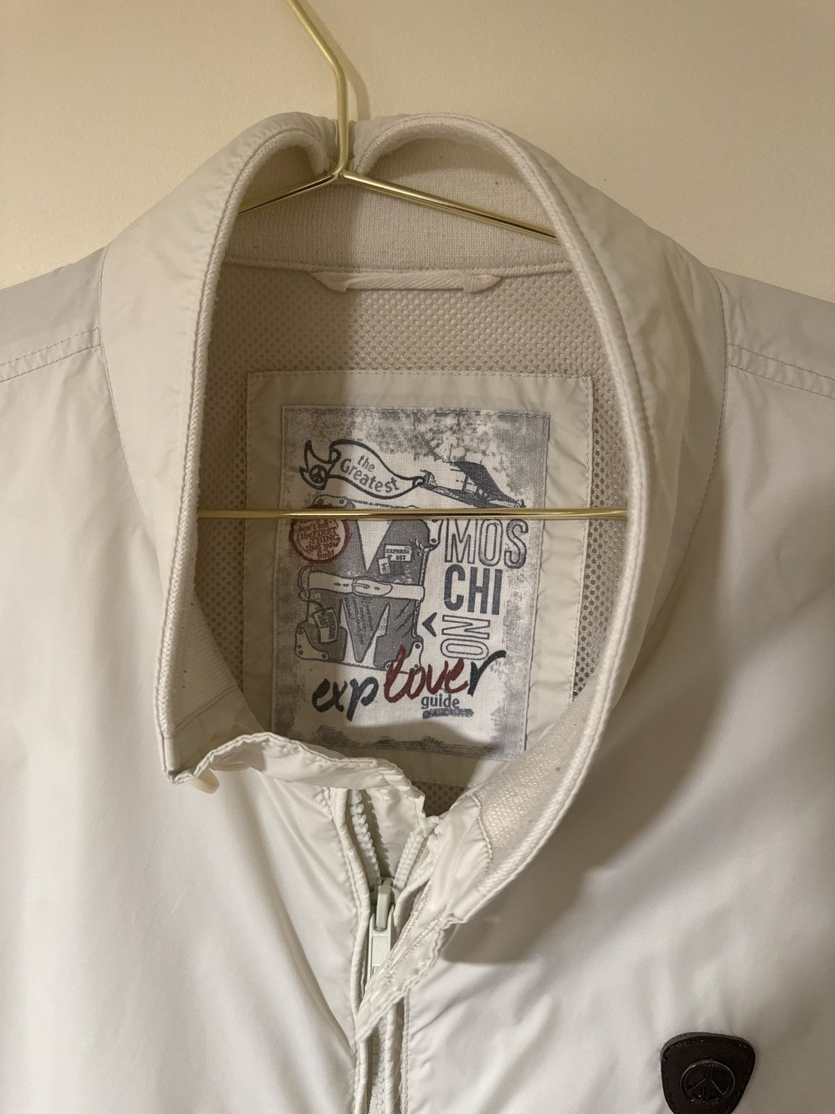 Moschino Vintage Moschino white jacket. Size US XL / EU 56 / 4 - 4 Thumbnail