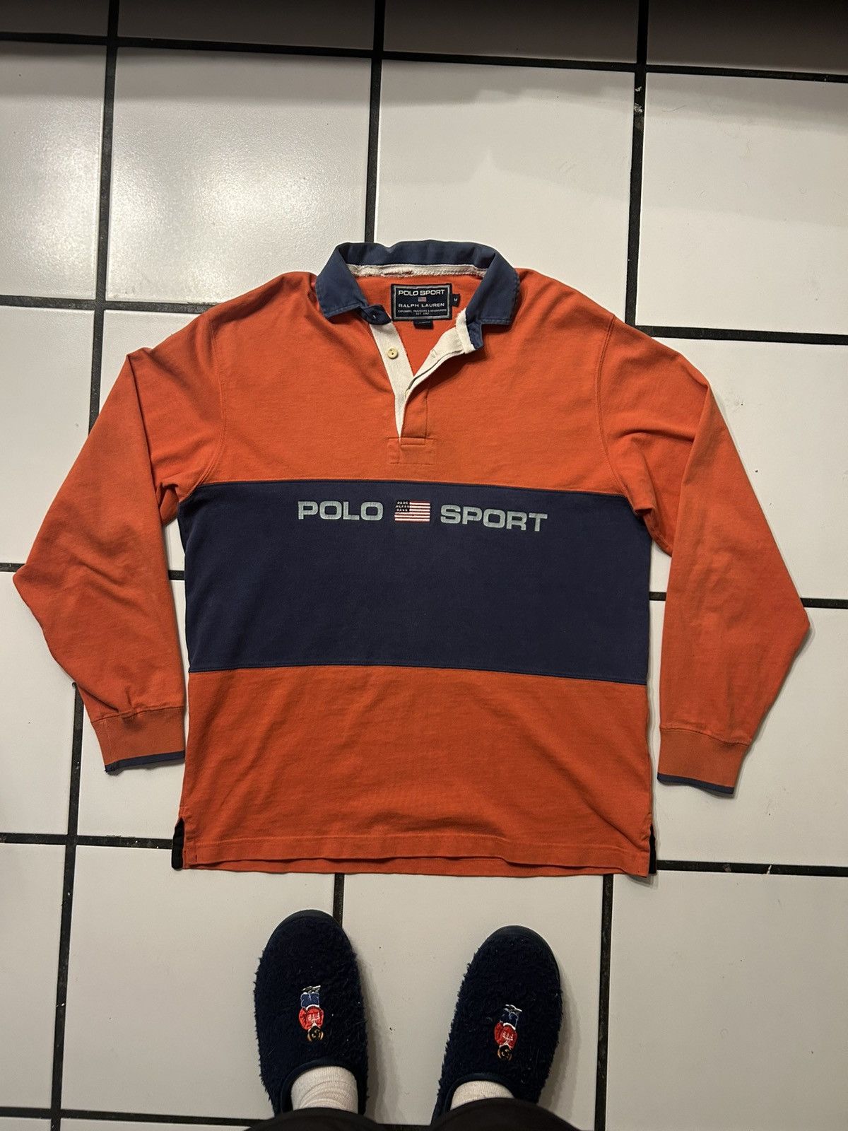 Polo Ralph Lauren × Ralph Lauren × Ralph Lauren Sport VINTAGE POLO SPORT Size US XL / EU 56 / 4 - 2 Thumbnail
