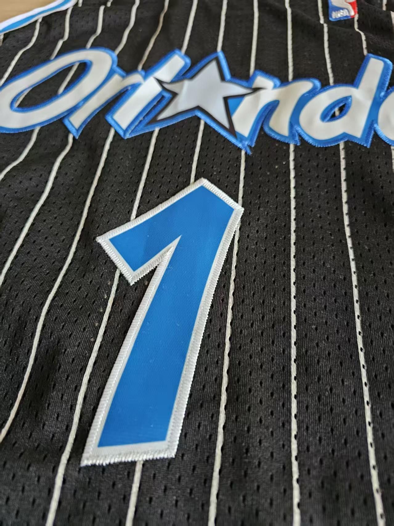 NBA 1994 95 Orlando Magic #1 Hardaway Jersey Size US XL / EU 56 / 4 - 4 Thumbnail