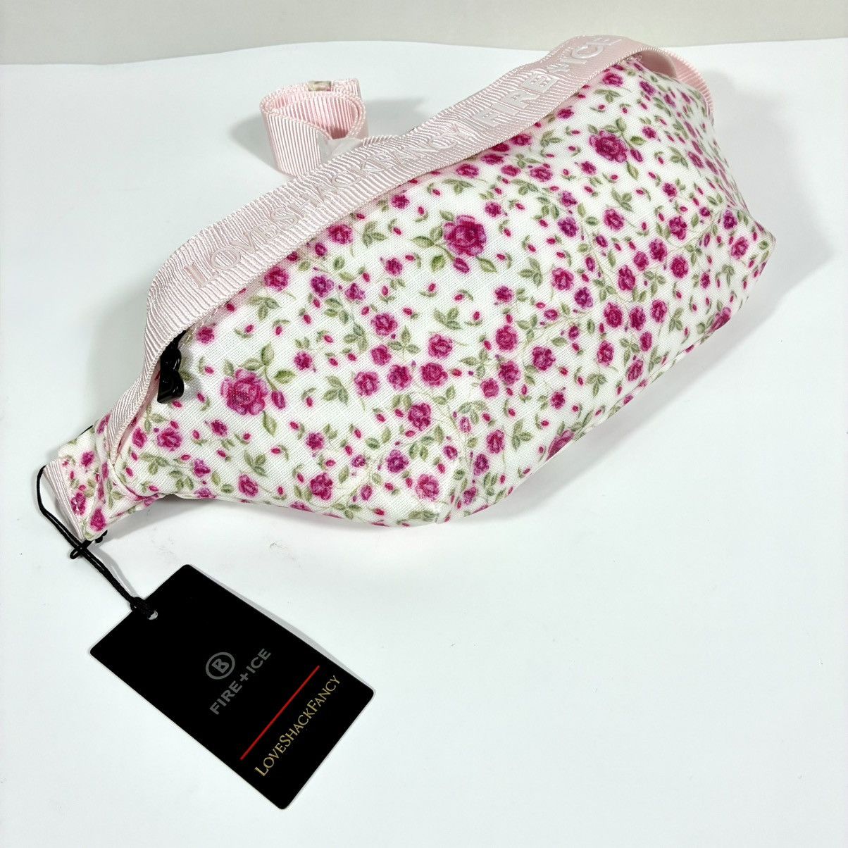 LoveShackFancy LoveShackFancy x Bogner Fire + Ice Belt Bag Pink Diamond NWT Size ONE SIZE - 12 Thumbnail