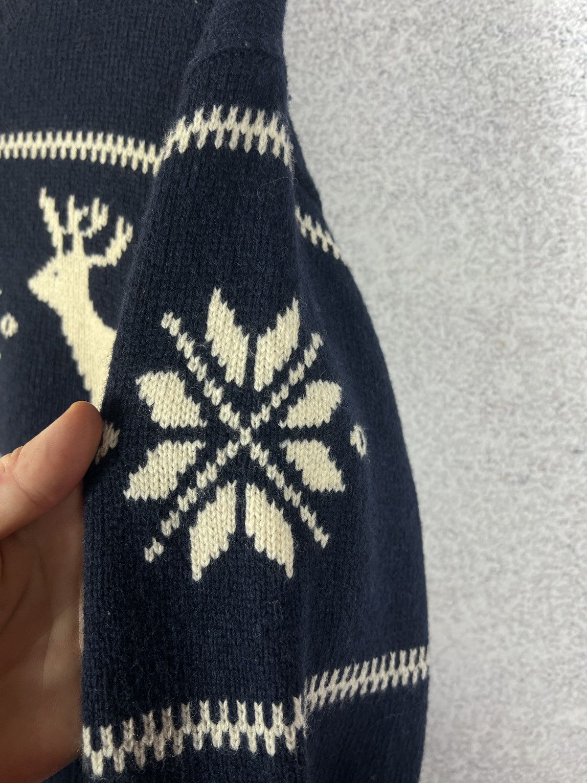 Gant Vintage Gant Animals Pattern Lambswool Knitted Sweater Size US L / EU 52-54 / 3 - 3 Thumbnail