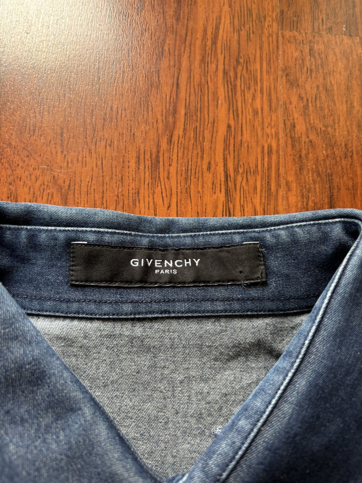 Givenchy Givenchy star denim shirt Size US M / EU 48-50 / 2 - 3 Thumbnail