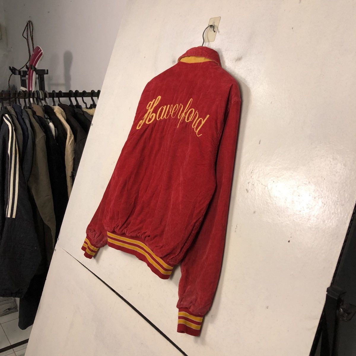 Vintage 📌Vintage Corduroy Bomber Jacket Rennoc USA Size US M / EU 48-50 / 2 - 12 Thumbnail