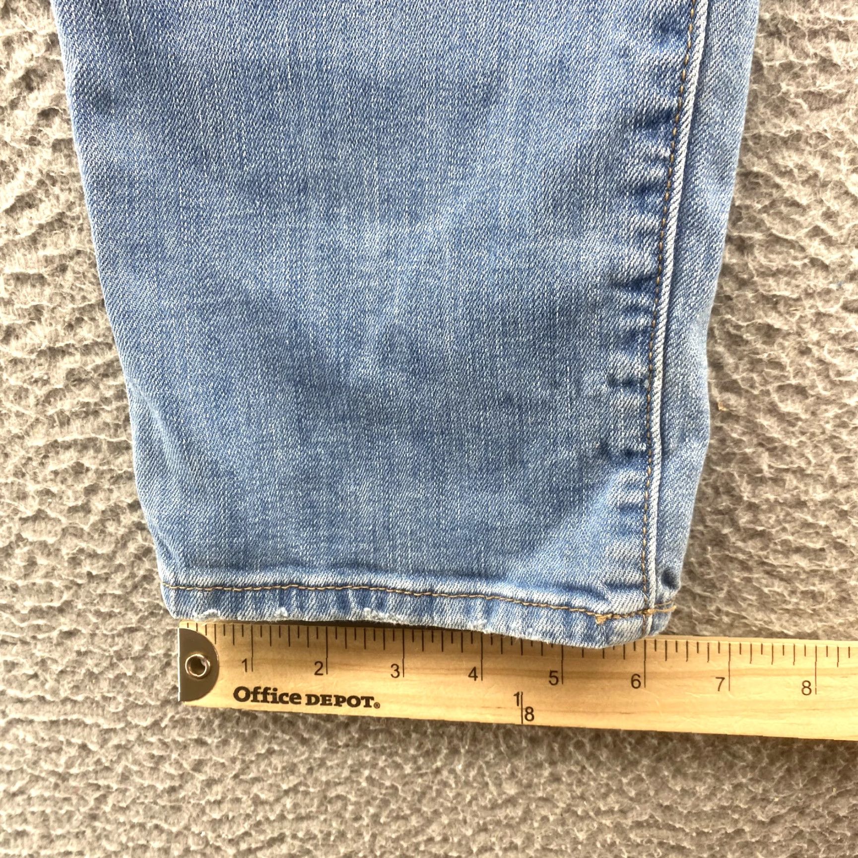 Hudson Hudson Ace Skinny Jeans Men's 30x30 Light Wash Stretch Denim Pants Slim Casual Jeans Size US 30 / EU 46 - 5 Thumbnail