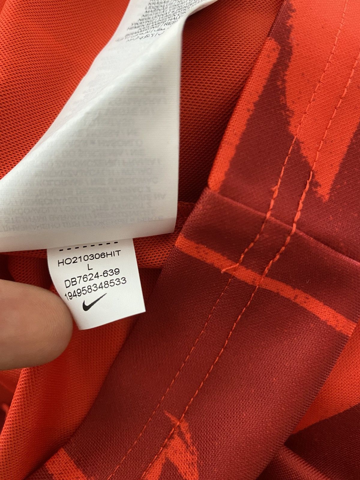 Nike Nike x Galatasaray Pre-match football Jersey L rare y2k Size US L / EU 52-54 / 3 - 11 Thumbnail