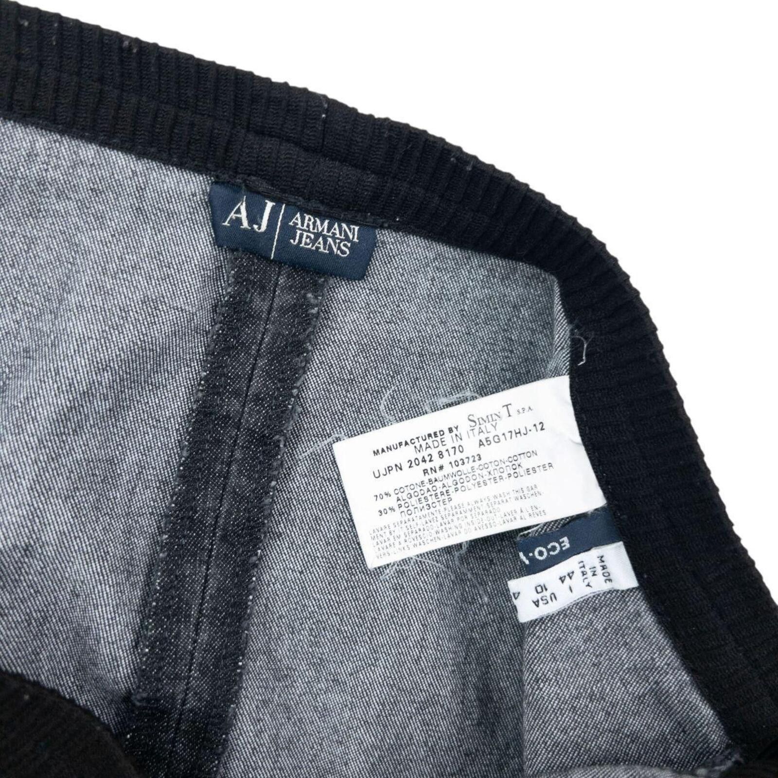 Other Vintage 2000s Armani Jeans Denim Skirt Womens Size W32 Size 36" / US 14 / IT 50 - 4 Thumbnail