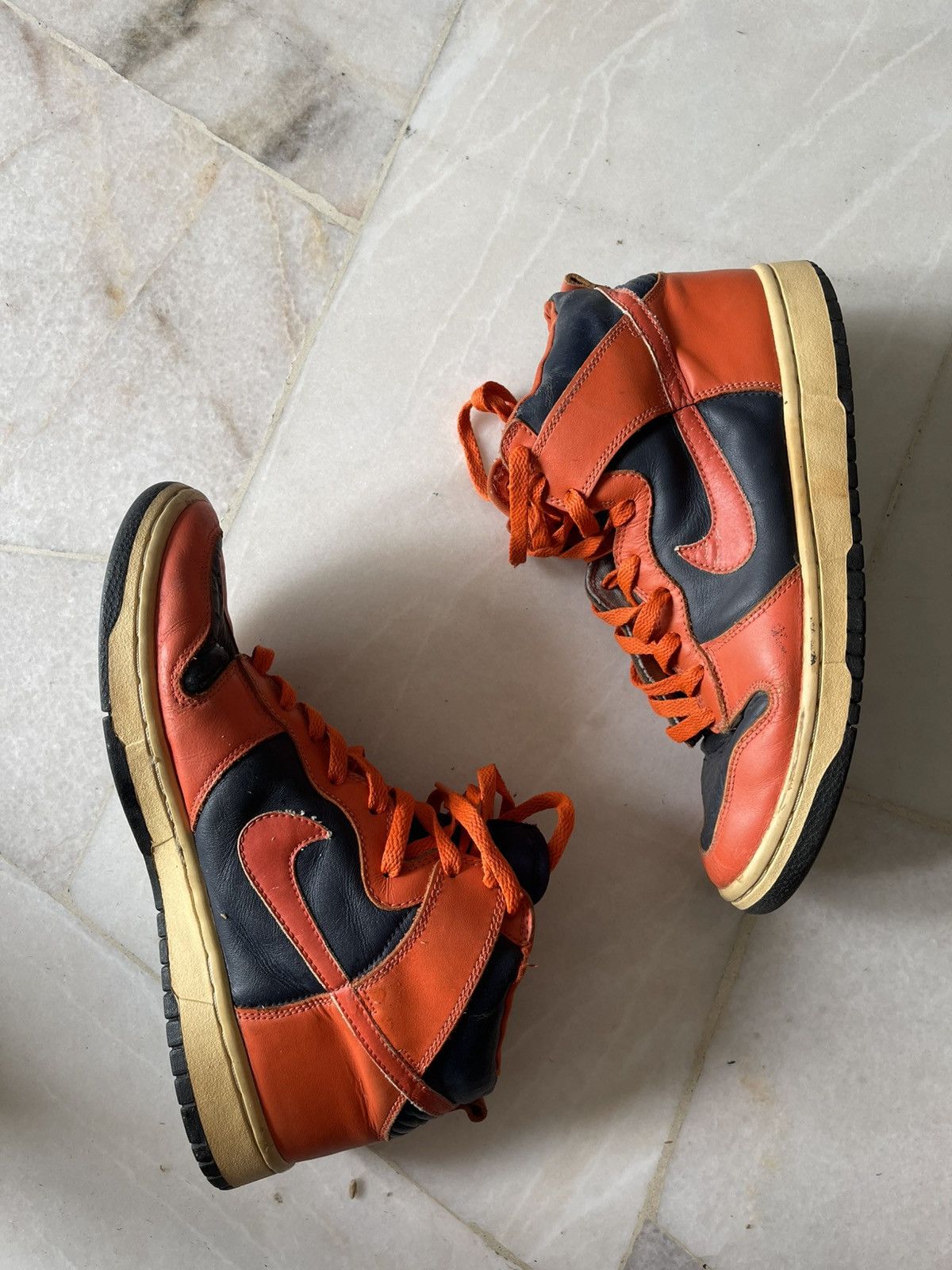 Nike 2002 Nike Dunk Obsidian Collage Orange Size US 9.5 / EU 42-43 - 5 Thumbnail