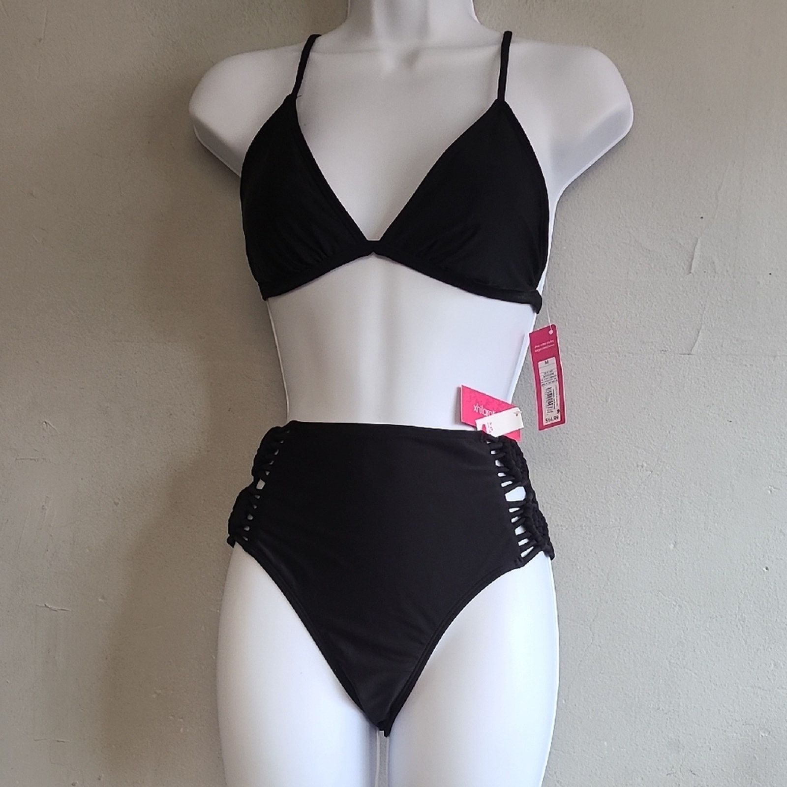 Other NEW women's medium 2 piece bikini swim bathing suit set Size M / US 6-8 / IT 42-44 - 1 Thumbnail