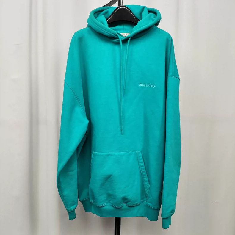 Balenciaga Balenciaga Hooded sweater green Size US S / EU 44-46 / 1 - 1 Thumbnail