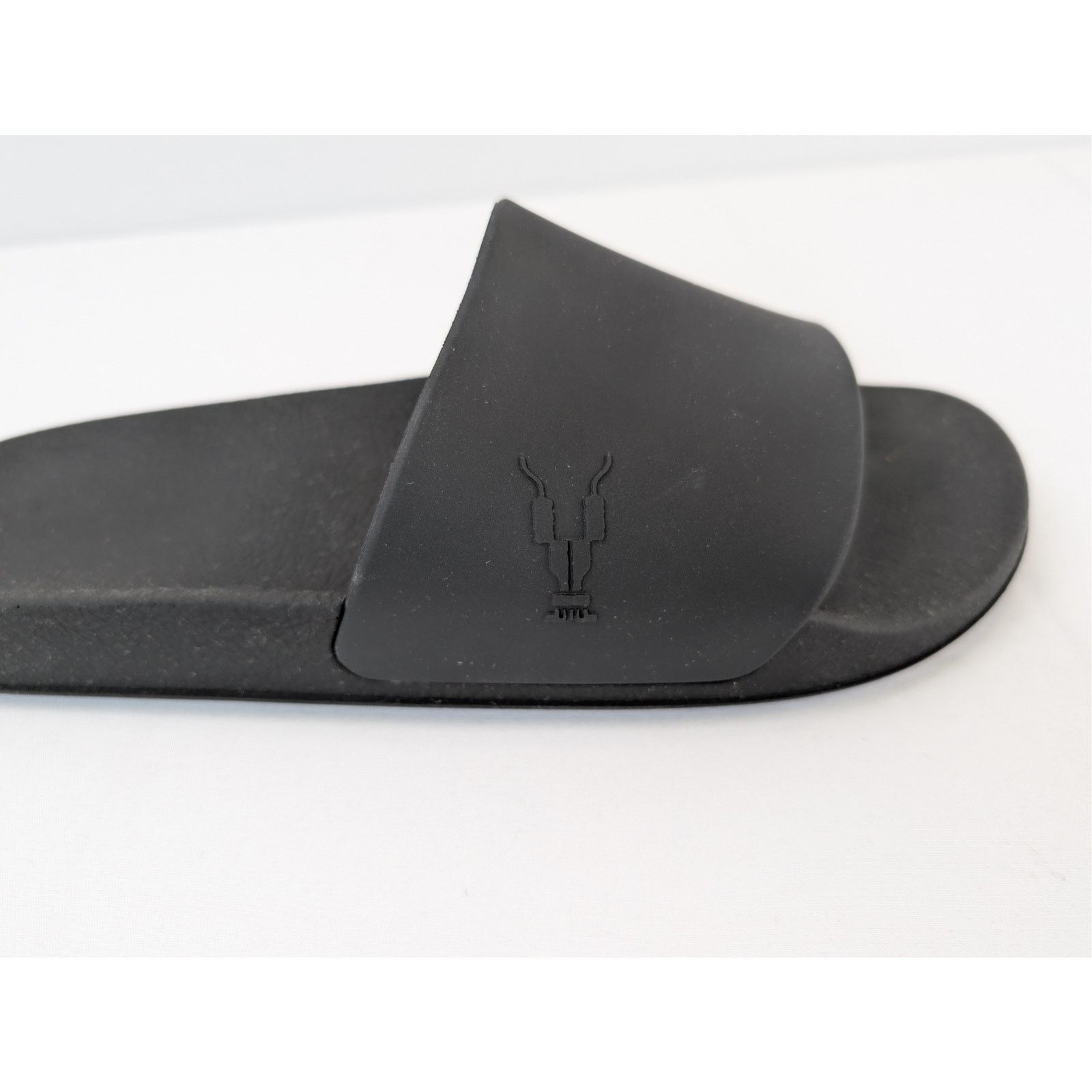Rick Owens Drkshdw o1rshd1 Scarpe Shower Slides Slipper in Black Size US 11 / EU 44 - 5 Thumbnail
