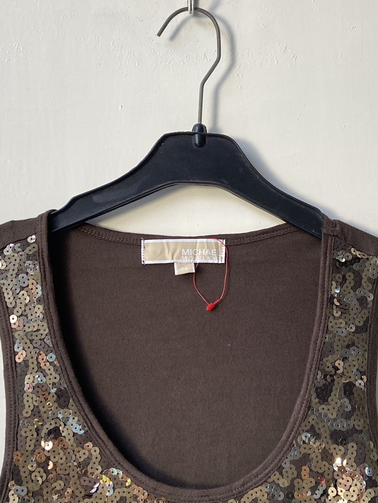Michael Kors MICHAEL KORS Brown Sleeveless Size US XXS / EU 40 - 4 Thumbnail
