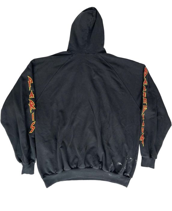 Balenciaga Balenciaga Metal Hoodie | Grailed