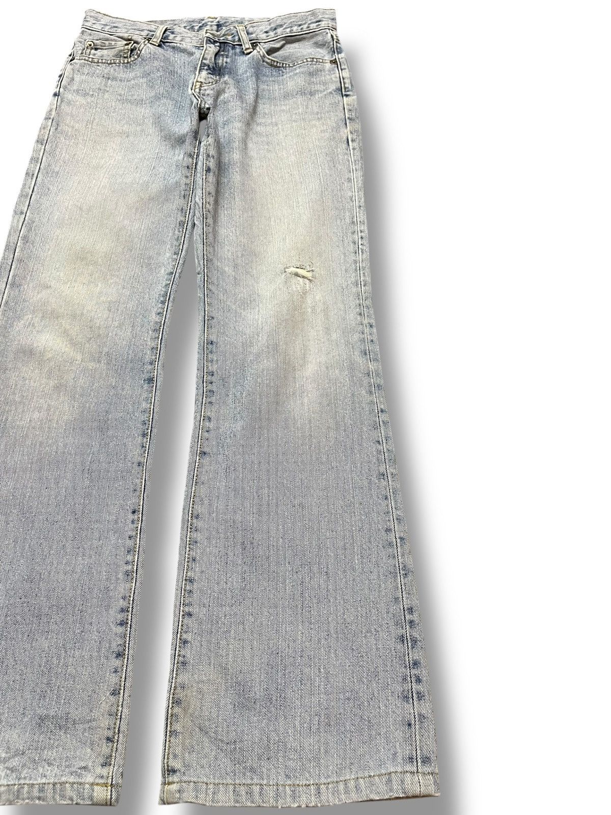Uniqlo Vintage Uniqlo Faded Flare Bootcut Denim Size US 29 - 4 Thumbnail