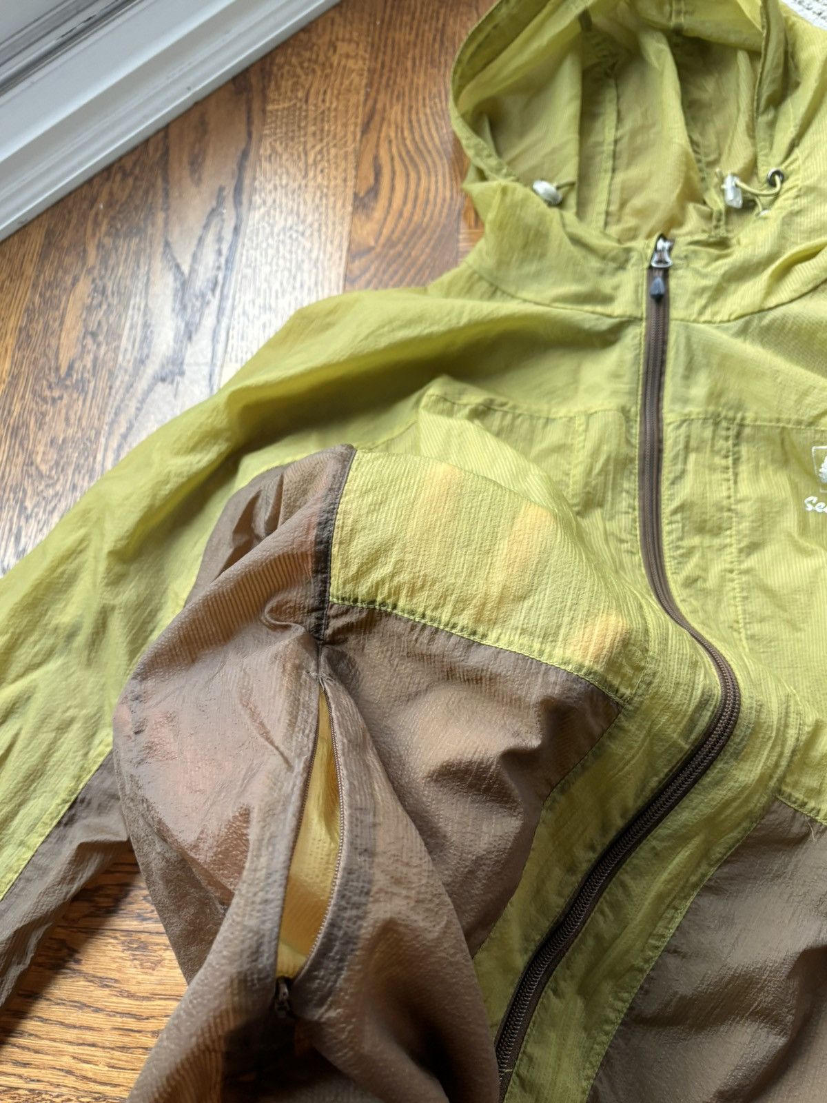 Japanese Brand × Oakley × Salomon Selvae China Mesh Shell Jacket Ultralight Packable Sheer Size US S / EU 44-46 / 1 - 10 Thumbnail