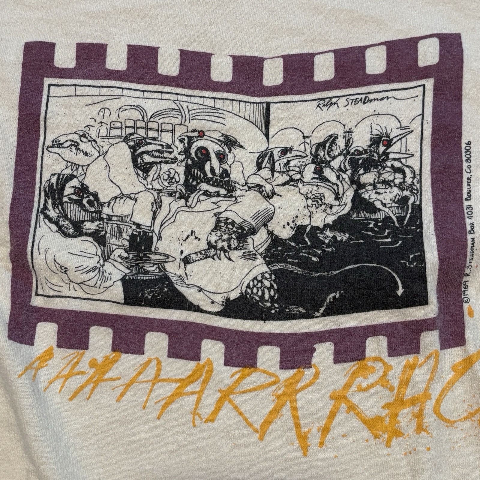 Other Vtg Hunter Thompson's Fear And Loathing Shirt Ralph Steadman Size US XL / EU 56 / 4 - 1 Thumbnail