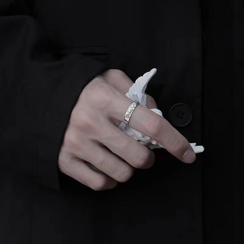Jewelry Future Jewelry Rings Open Size Chrome Ring (Size 7-13) Size ONE SIZE - 4 Thumbnail