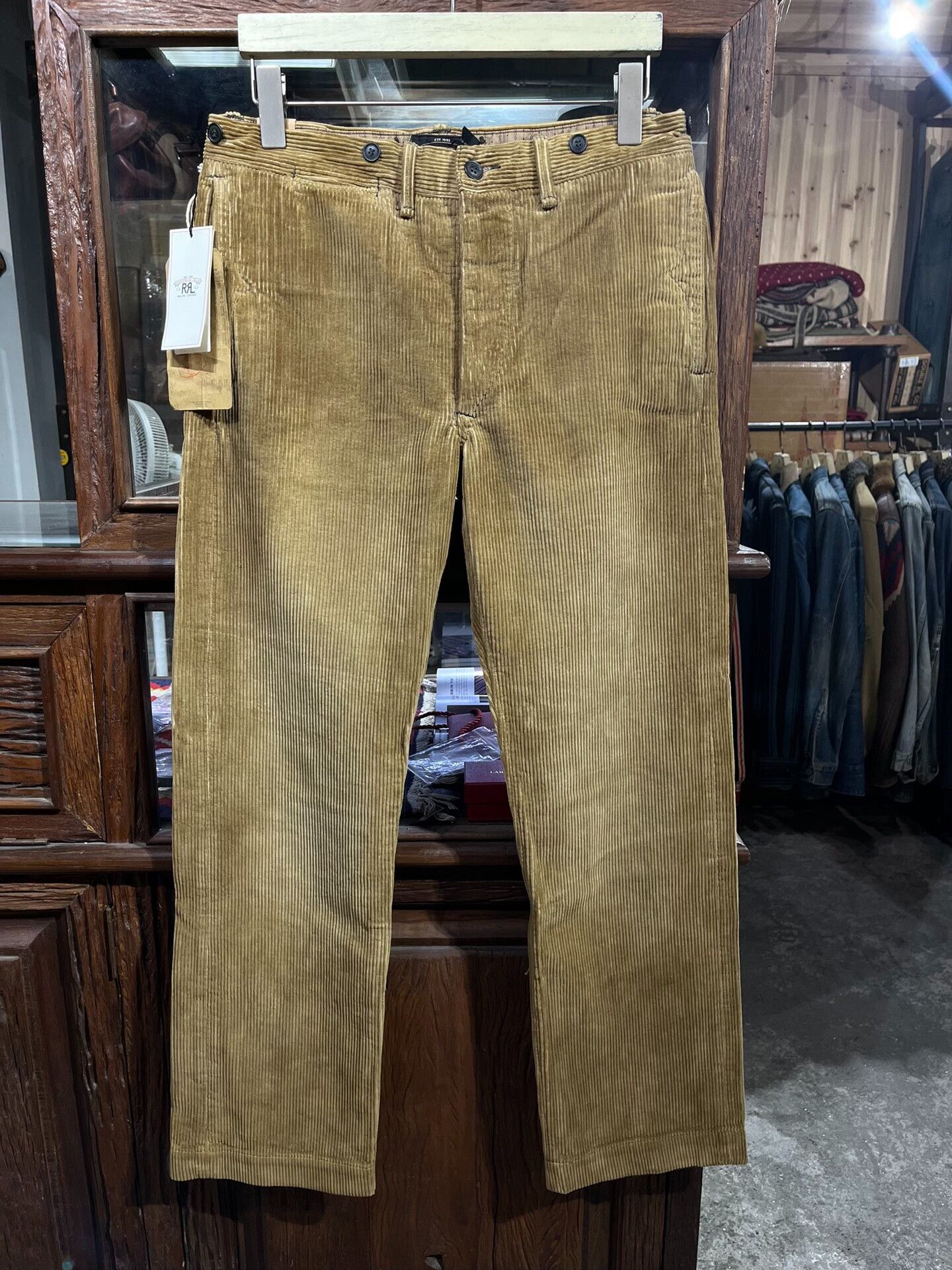 RRL Ralph Lauren vintage corduroy casual pants by Ralph Lauren Size US 31 - 1 Thumbnail