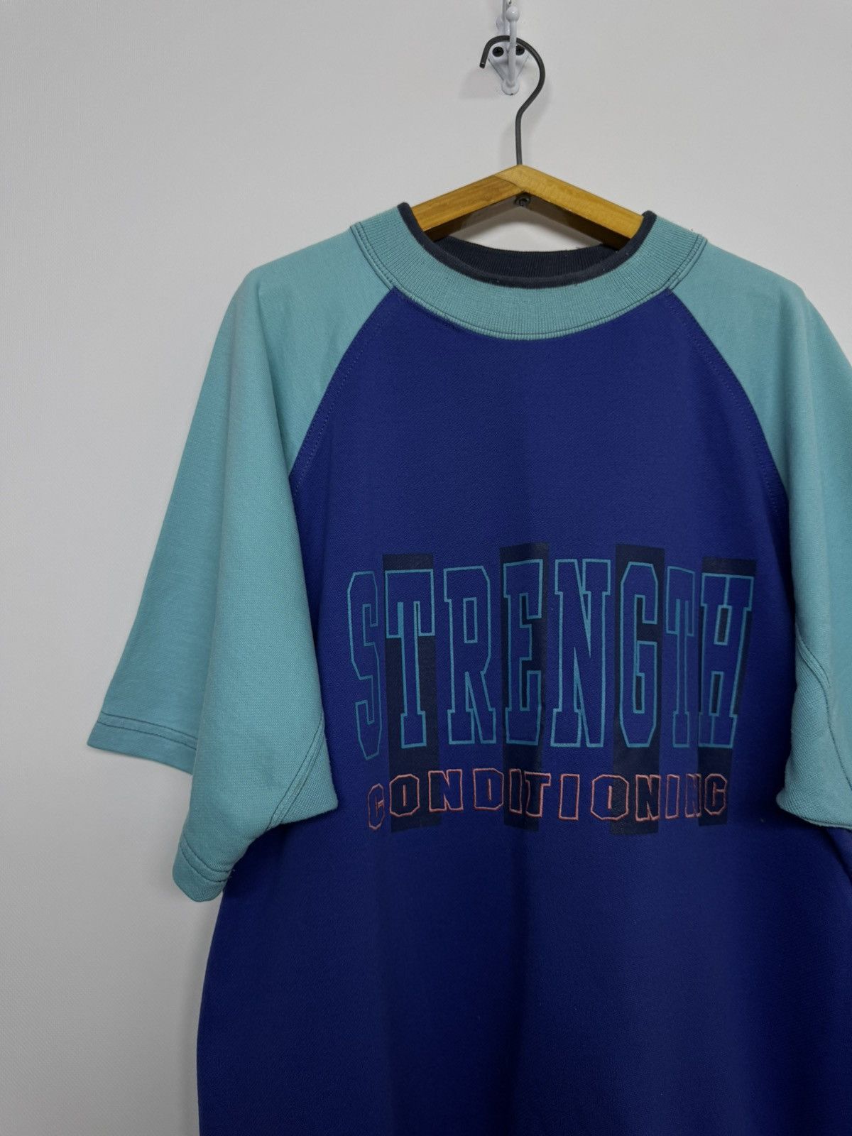 Nike Nike strength conditioning shirt 90s vintage rare blue Size M / US 6-8 / IT 42-44 - 1 Thumbnail