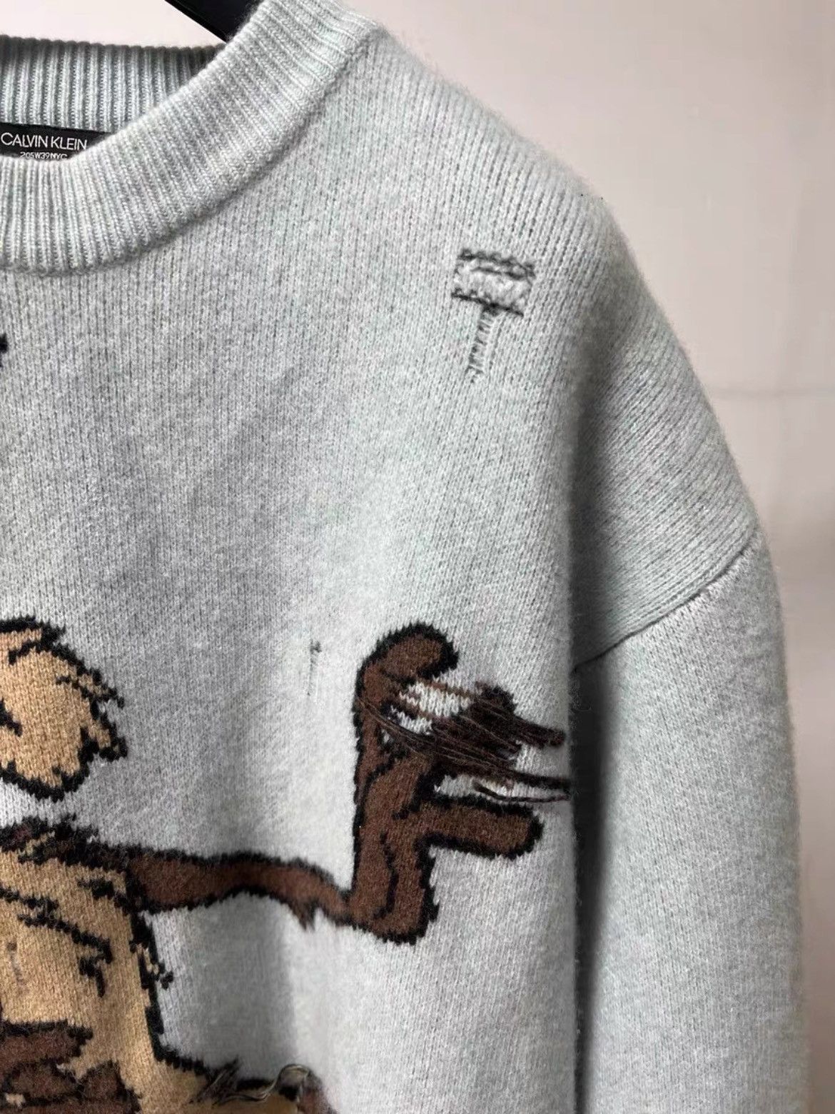 Raf Simons Calvin Klein 205W39NYC x Raf Simons Carton Knitwear Size US L / EU 52-54 / 3 - 4 Thumbnail