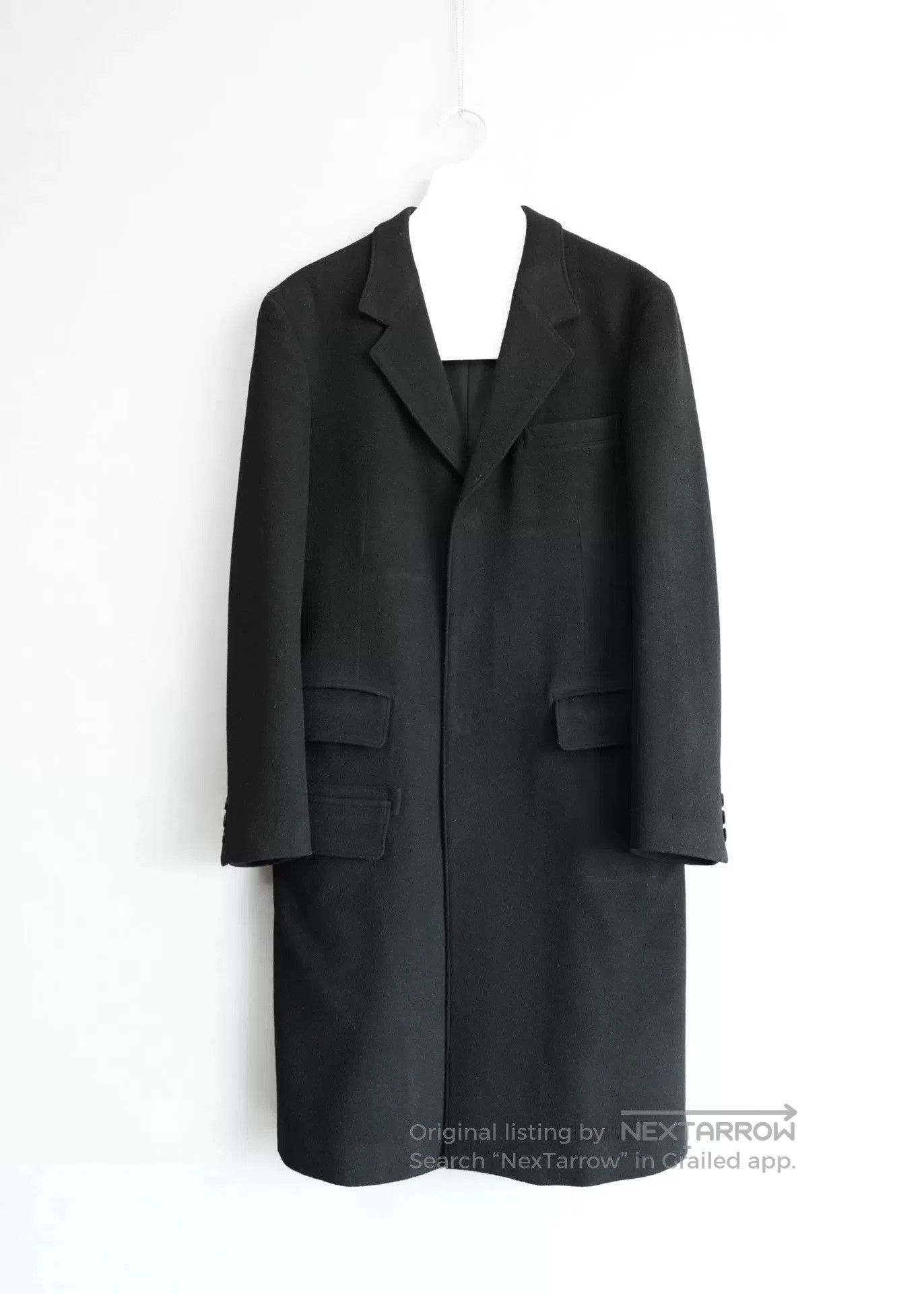 Yohji Yamamoto yohji yamamoto cashmere coat with snap buttons. Size US S / EU 44-46 / 1 - 2 Thumbnail