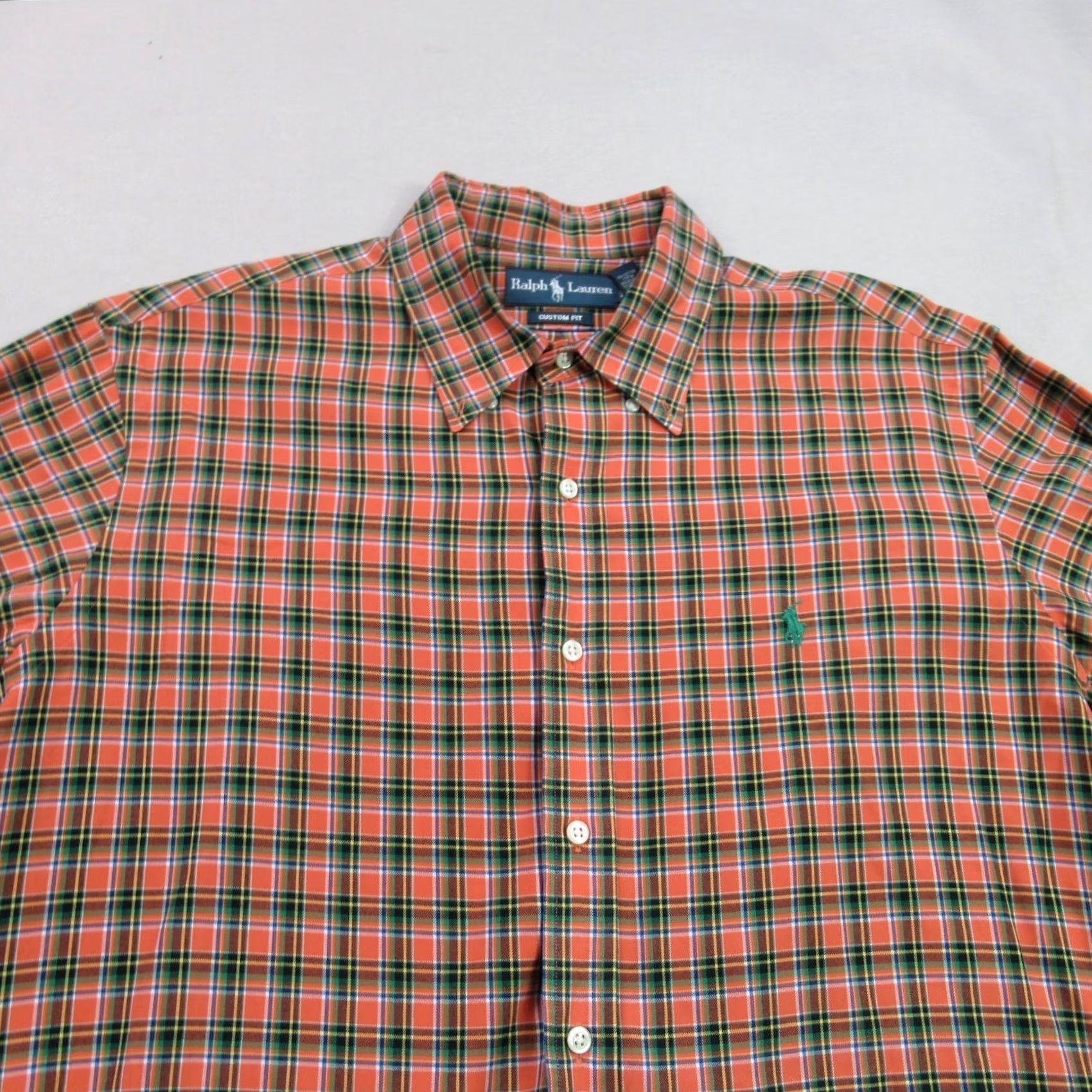Polo Ralph Lauren Ralph Lauren Shirt Mens XL Long Sleeve Button Front Plaid Shirt Button-Up Classic Casual Mens XL Plaid Ralph Lauren Size US XL / EU 56 / 4 - 3 Thumbnail