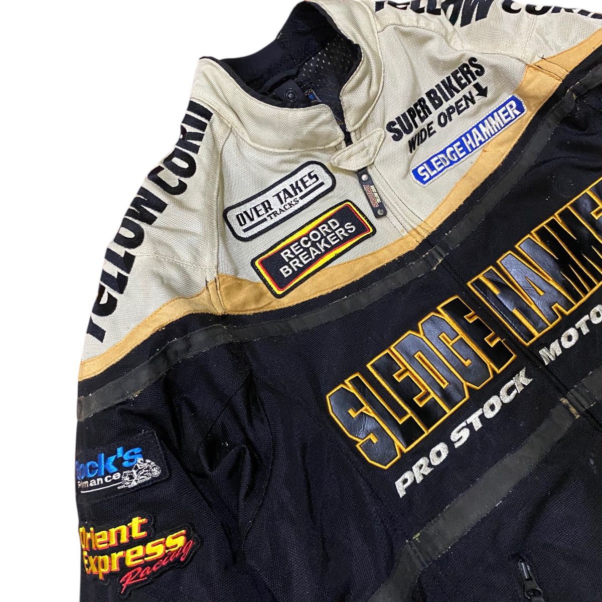 YELLOW CORN ☀️Vintage Yellow Corn x Vanquish Sledge Hammer racing jacket Size US M / EU 48-50 / 2 - 7 Thumbnail