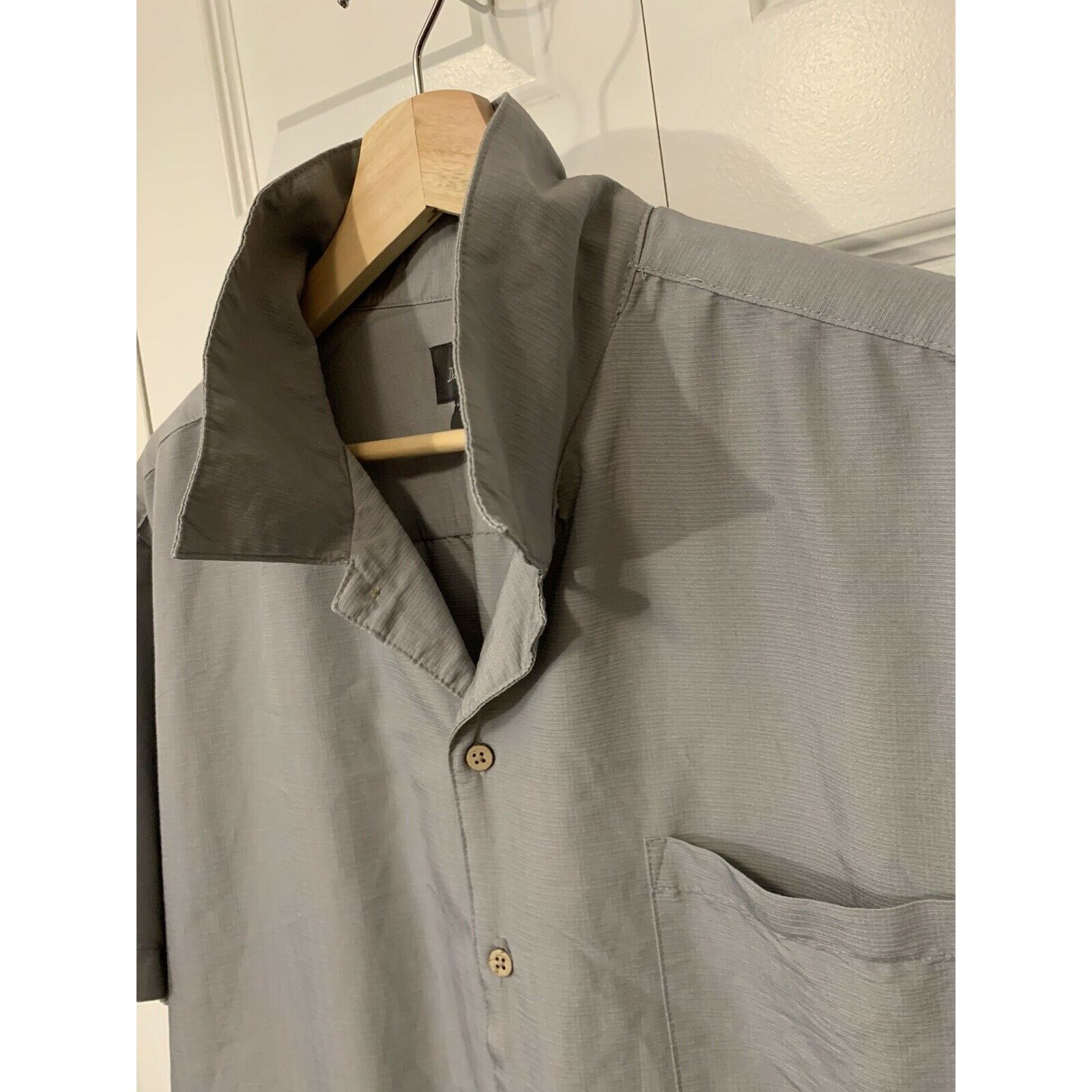 David Taylor David Taylor Collection Men's Sz XL Button Up Camp Shirt NIC Size US XL / EU 56 / 4 - 6 Thumbnail
