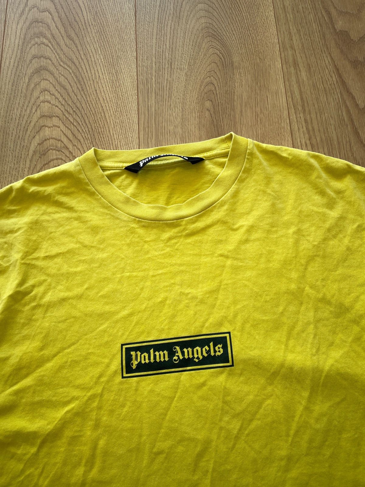Palm Angels Palm Angels Box Logo T Shirt Size US L / EU 52-54 / 3 - 2 Thumbnail