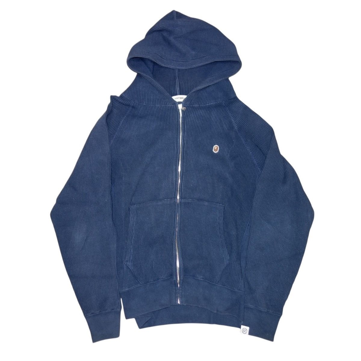 Bape Bape Waffle Hood Zipup Size US M / EU 48-50 / 2 - 1 Thumbnail