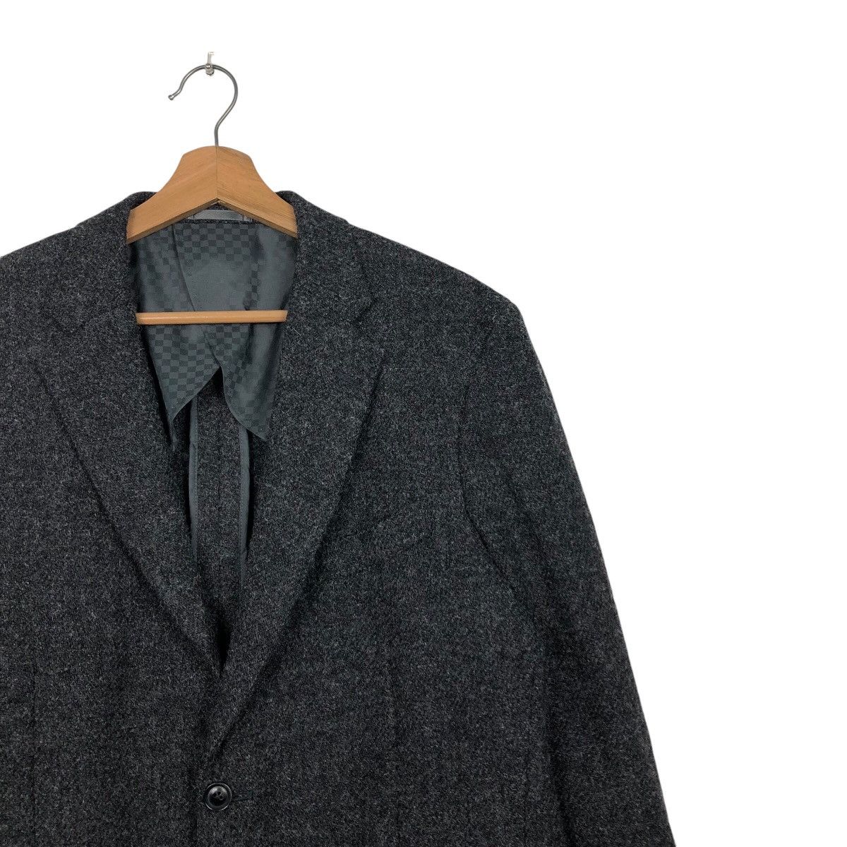 Harris Tweed 📌Vintage Wool Jacket Hand Woven Harris Tweed Herringbone Size US L / EU 52-54 / 3 - 7 Thumbnail