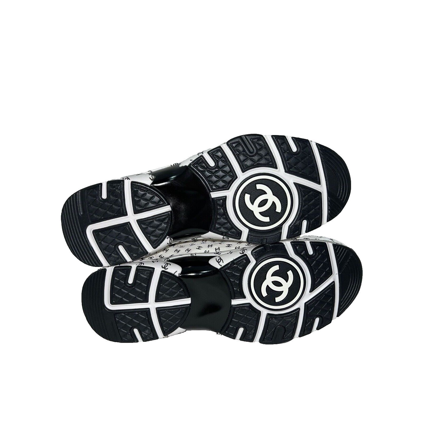 Chanel Chanel Suede All Over CC Logo Low Top Trainer Sneaker 44 11 Size US 11 / EU 44 - 9 Thumbnail