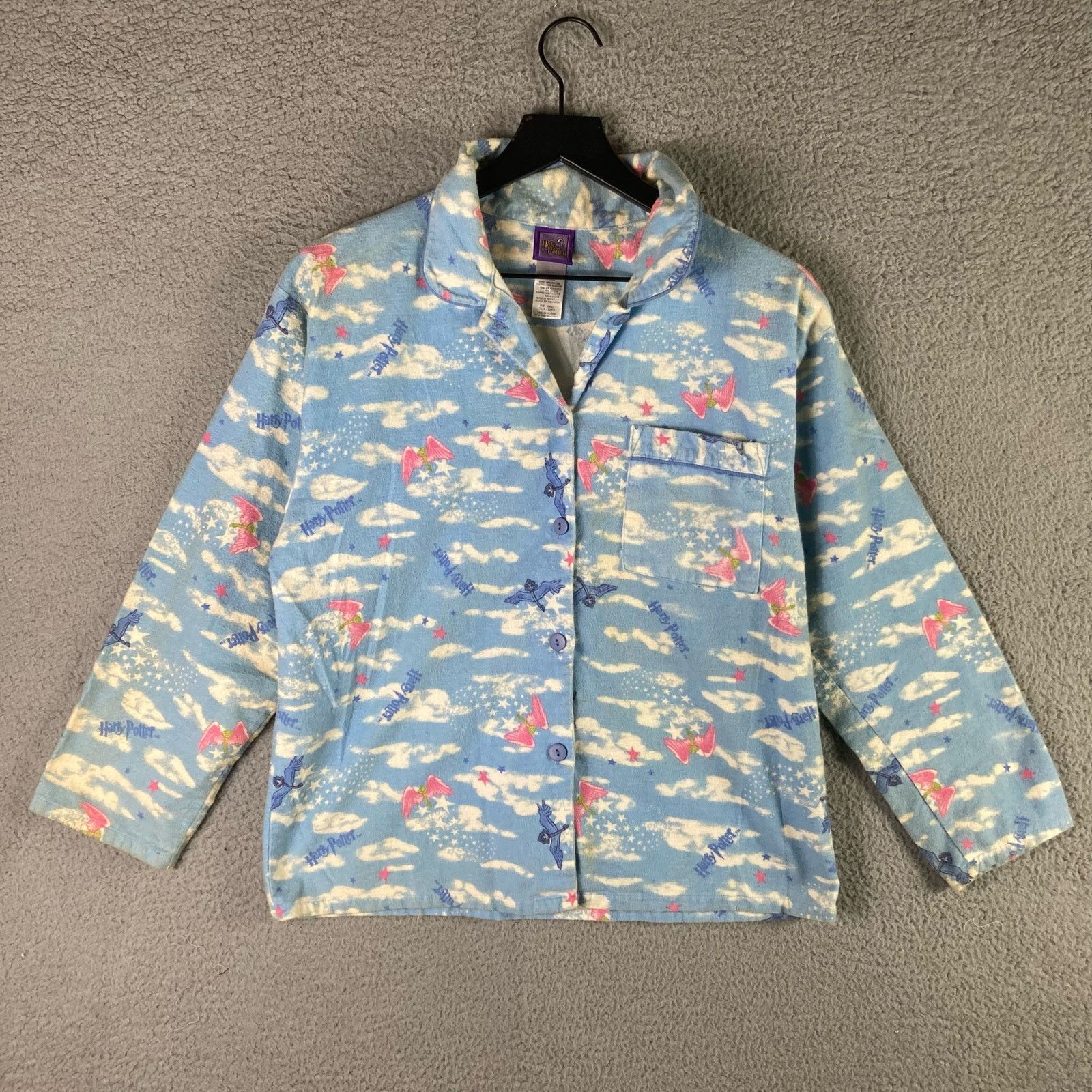 Vintage Harry Potter Vintage Pajama Shirt 2001 Womens Size Small Size S / US 4 / IT 40 - 1 Thumbnail
