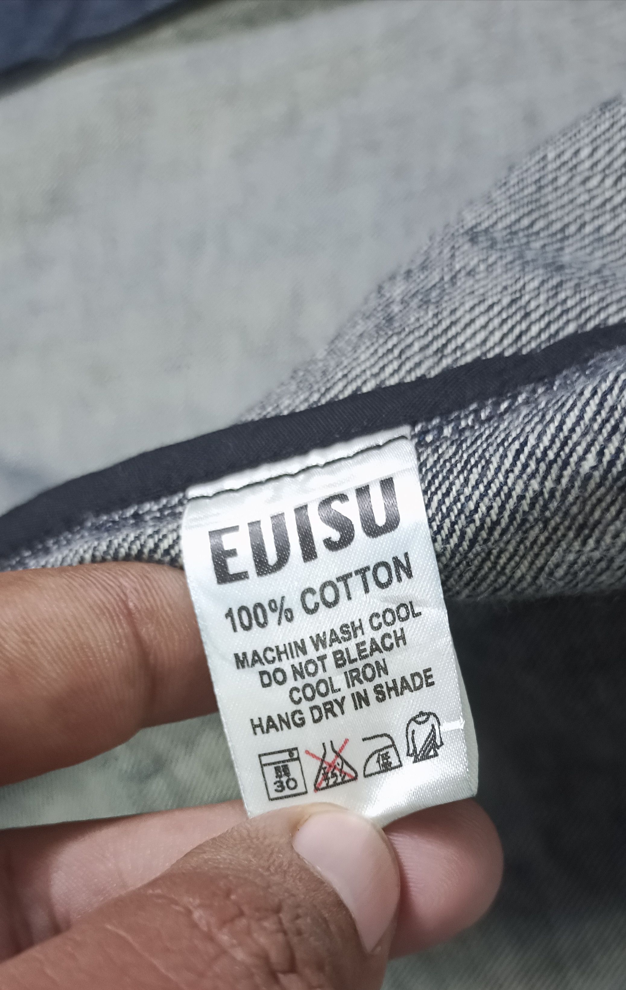 Evisu RARE🔥🔥 EVISU "Autumm Winter" Denim Long Jacket Size US XXL / EU 58 / 5 - 14 Thumbnail