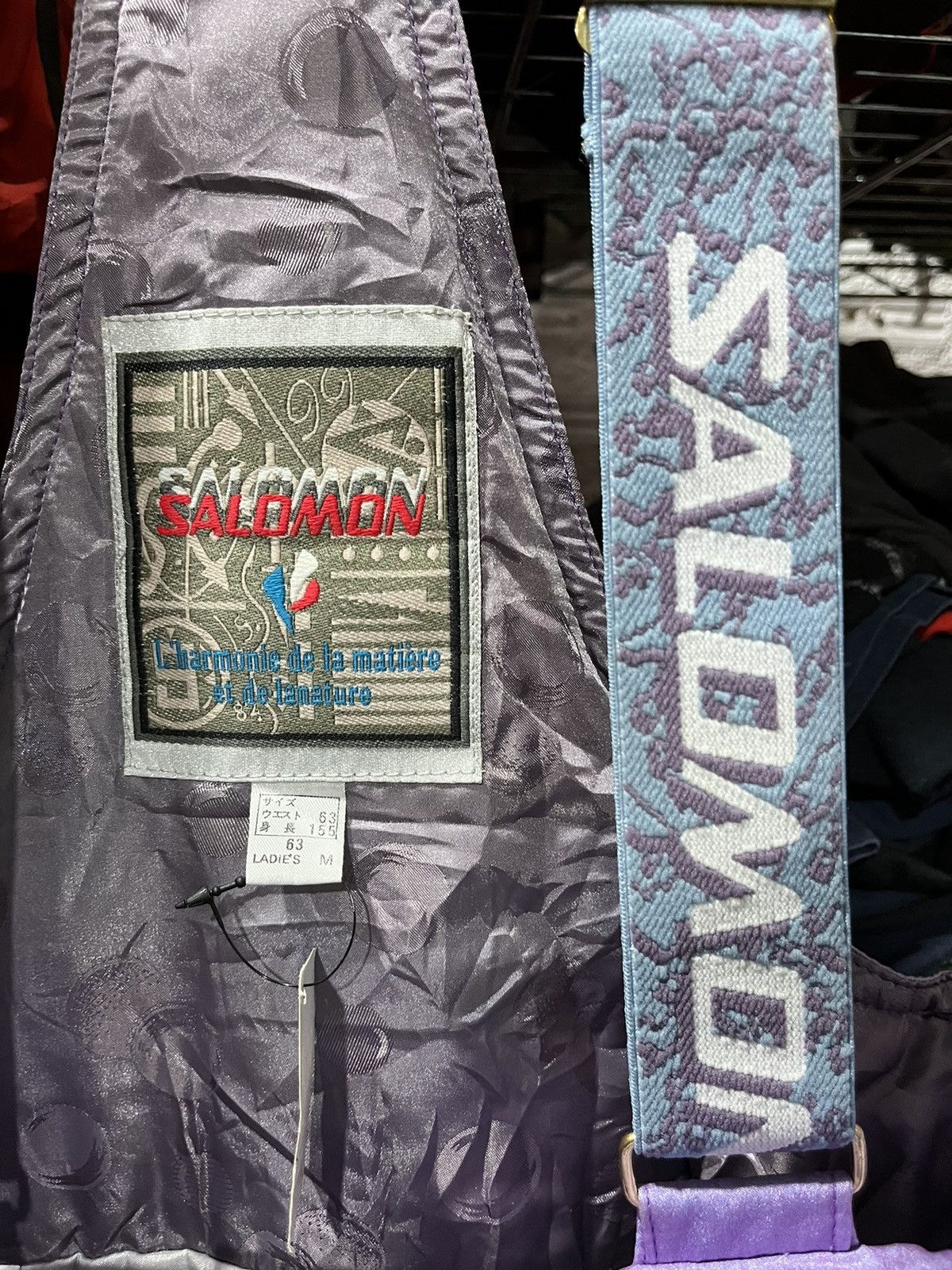 Salomon Salomon Ski Wear Overall Logo 90s Size 30" / US 8 / IT 44 - 6 Thumbnail