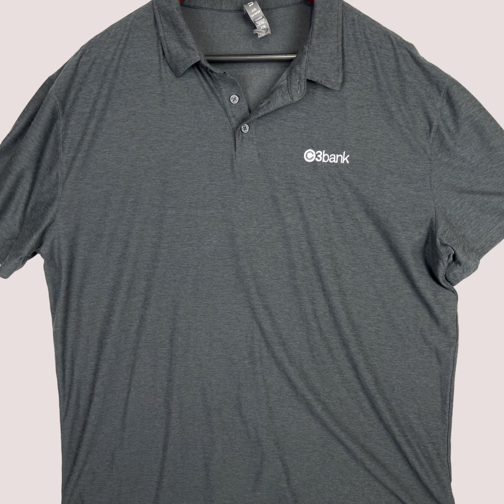Vuori Vuori Shirt Mens 2XL Gray Strato Tech Polo Stretch Athletic V188 Logo Button Polo Shirt Mens 2XL Gray Strato Tech Size US XXL / EU 58 / 5 - 1 Thumbnail