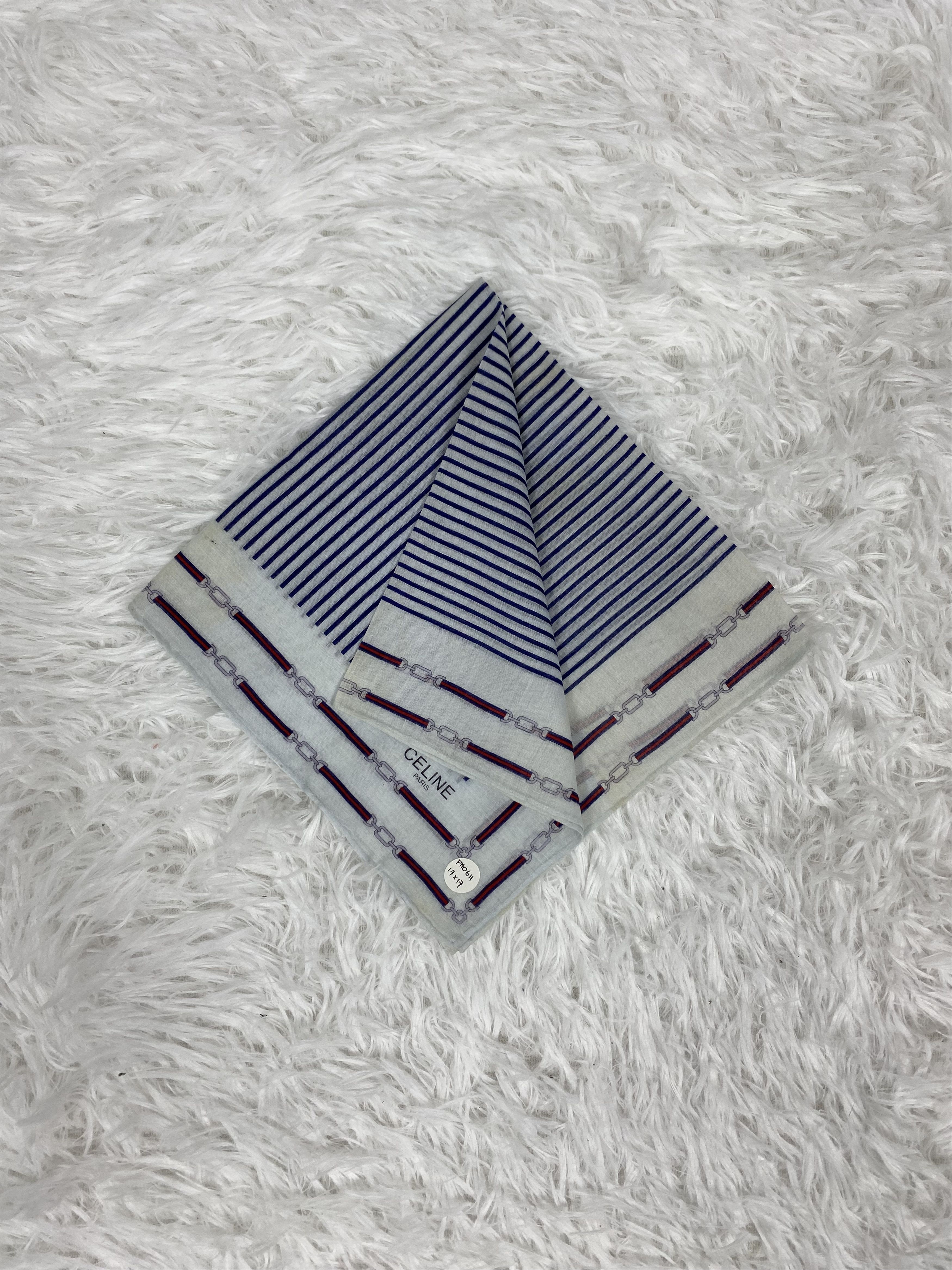 Celine Vintage Celine Handkerchief Neckerchief PH0611 Size ONE SIZE - 1 Thumbnail