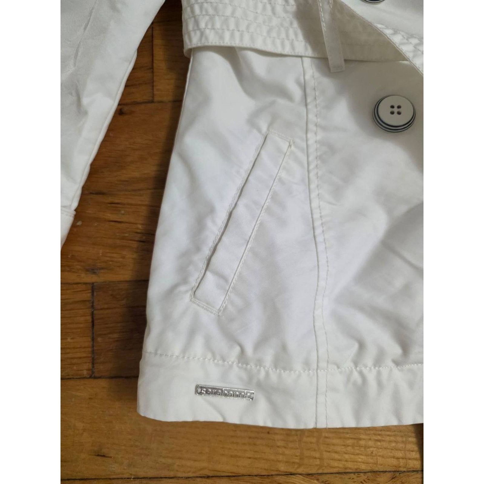 Sarah Pacini Sarahanda Jacket Short Collared Coat with Belt 5 y A001156 Size 26 - 4 Thumbnail