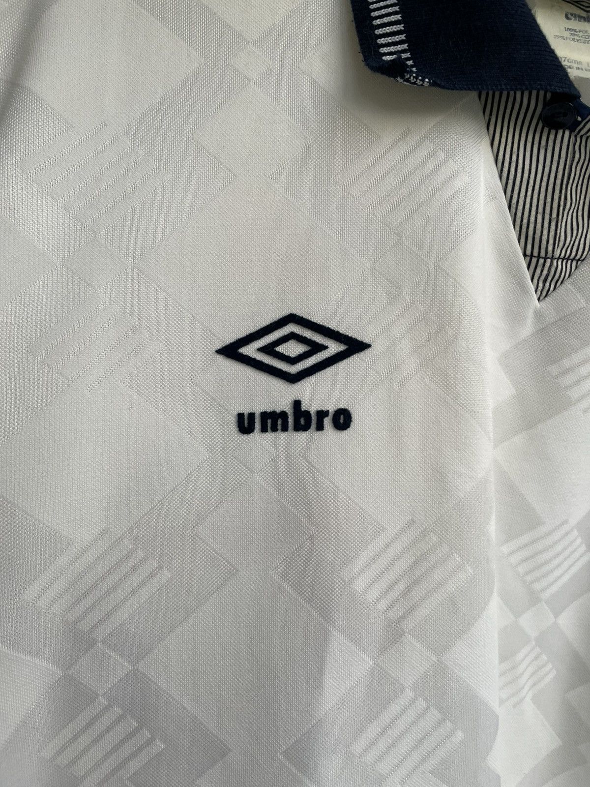 Vintage England 1990 1991 1992 Football Shirt Soccer Jersey Umbro Size US L / EU 52-54 / 3 - 6 Thumbnail