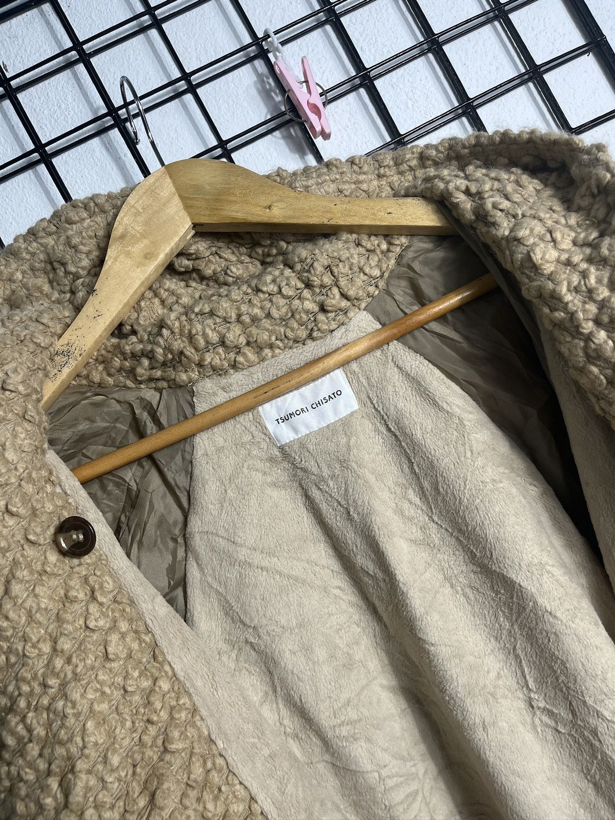 Tsumori Chisato Chunky Bubble Knit Hoodie