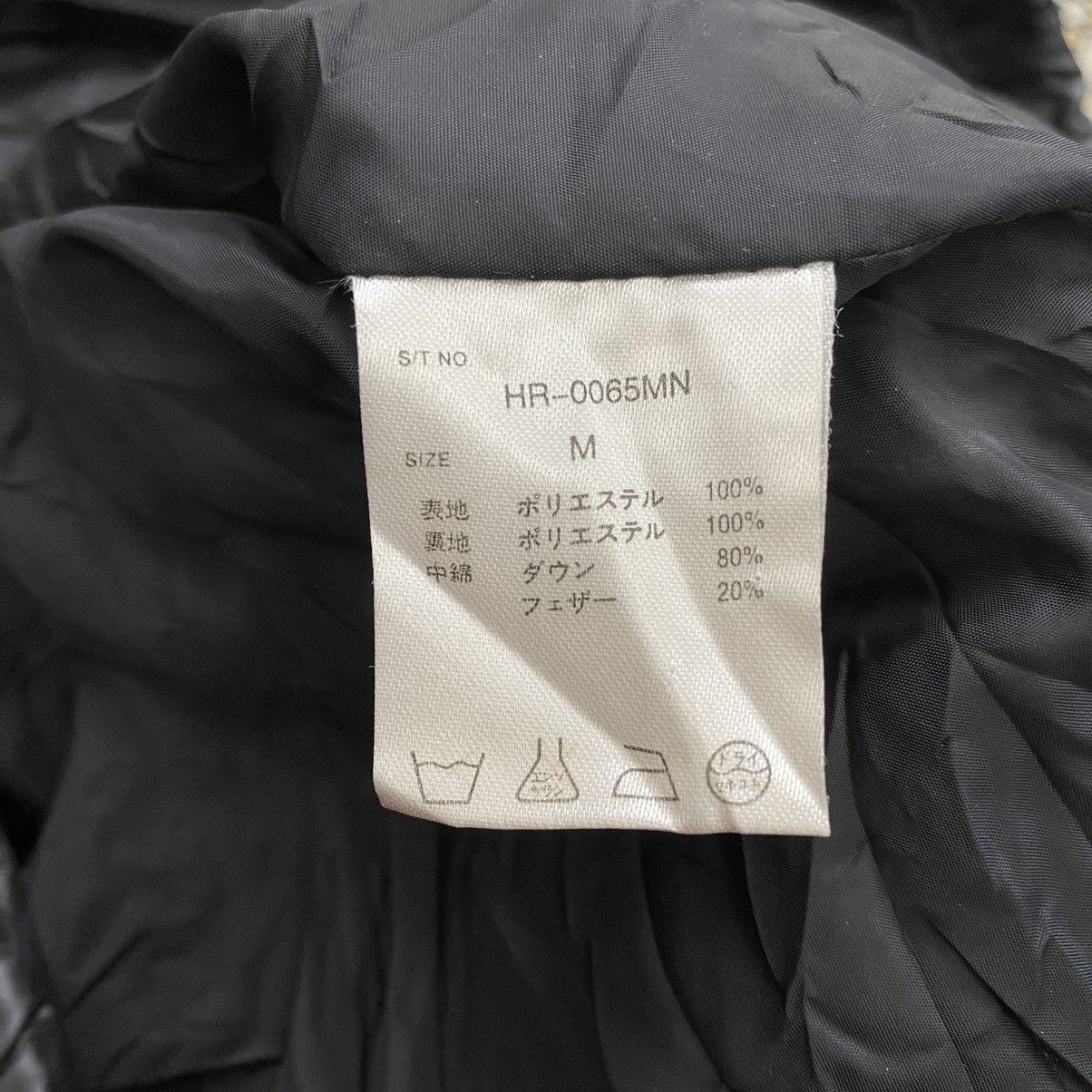 HARE HARE Japanese Brand Black Hooded Puffer Leather Bomber Size US M / EU 48-50 / 2 - 6 Thumbnail