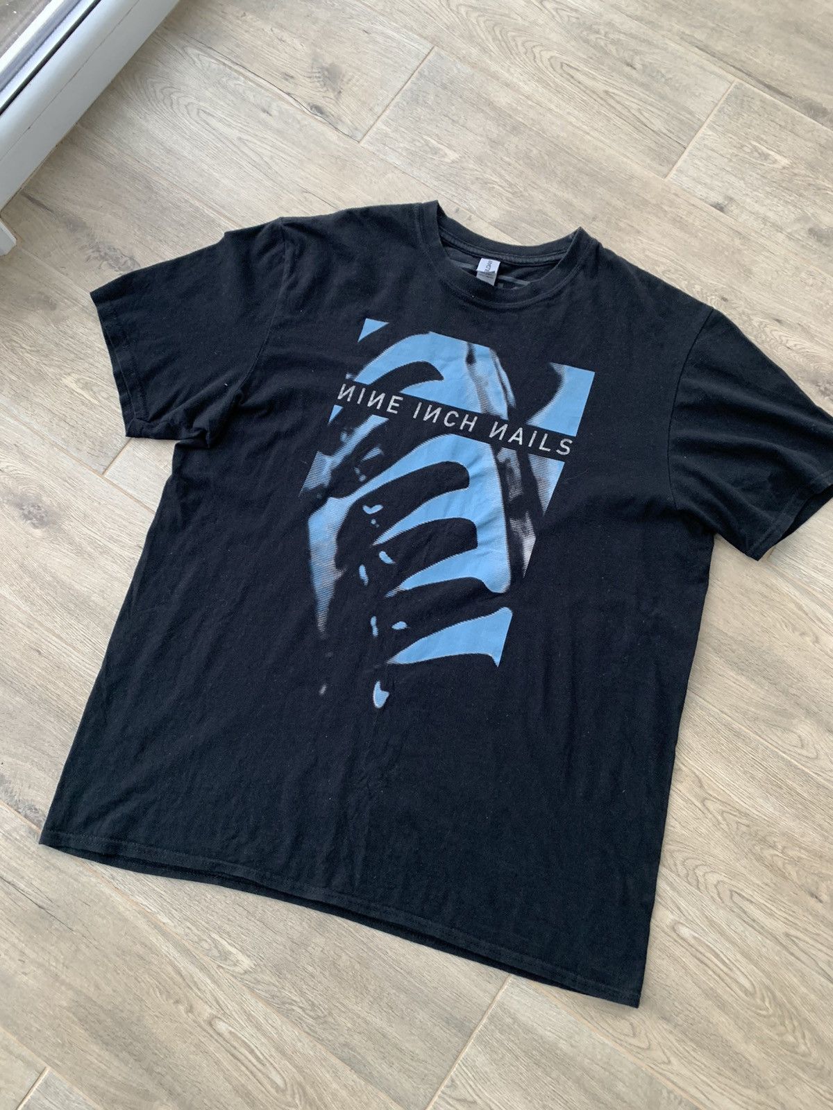 Band Tees × Vintage 🔥NINE INCH NAILS Pretty hate machine t-shirt NIN tee Size US L / EU 52-54 / 3 - 3 Thumbnail