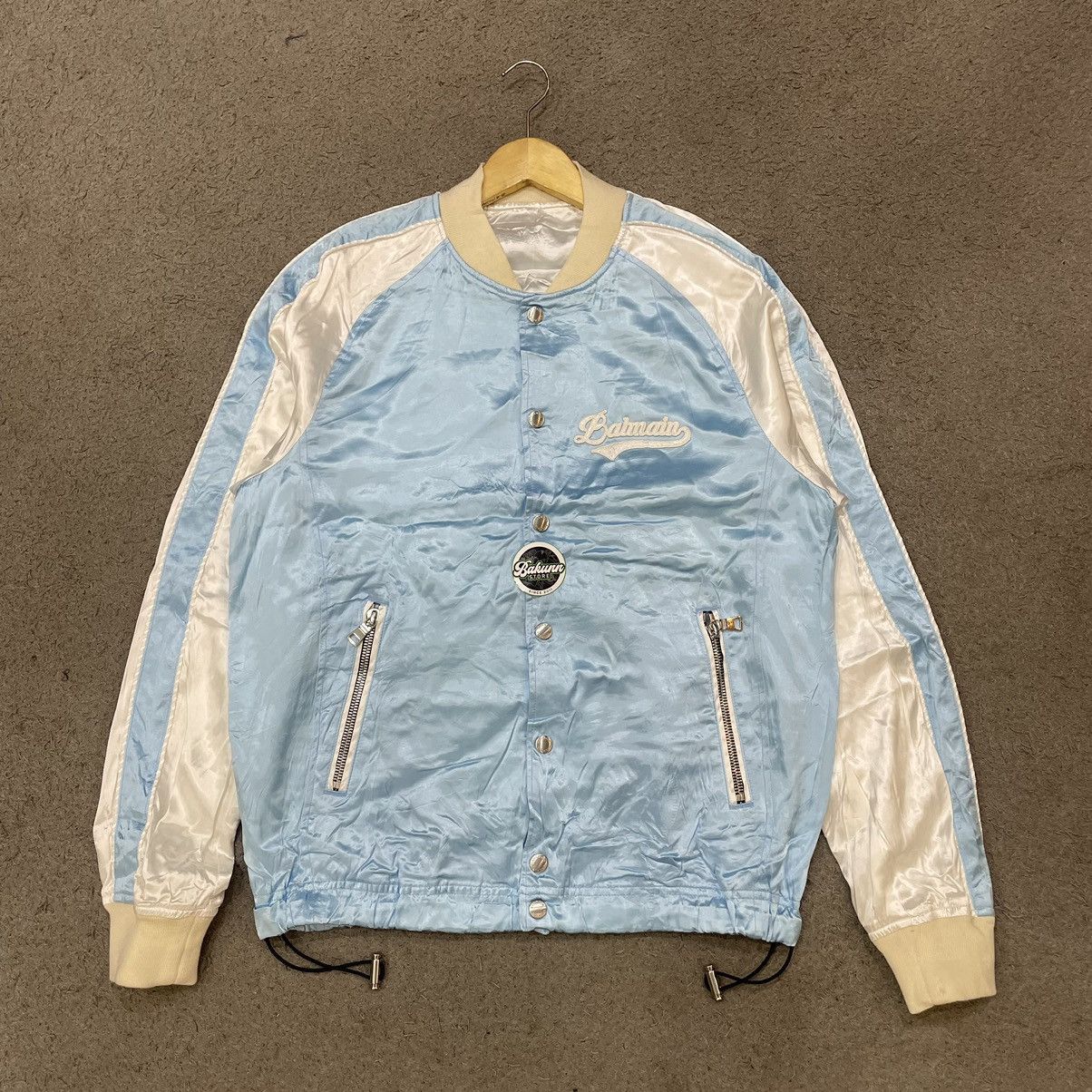 Balmain Jacket Sukajan Varsity Balmain Paris Size US M / EU 48-50 / 2 - 1 Thumbnail